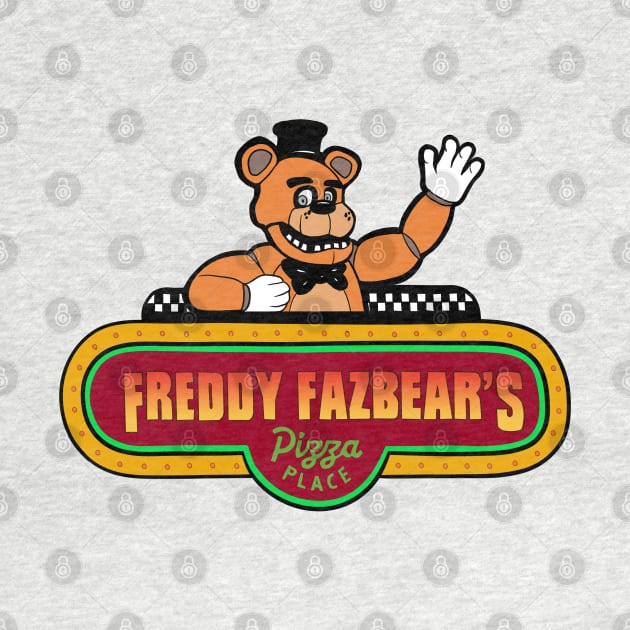 Freddy Fazbear's Pizza Place by cathures